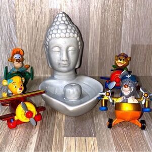 Disney figurines 80s 90s  Tail spin die cast vintage display airplane display